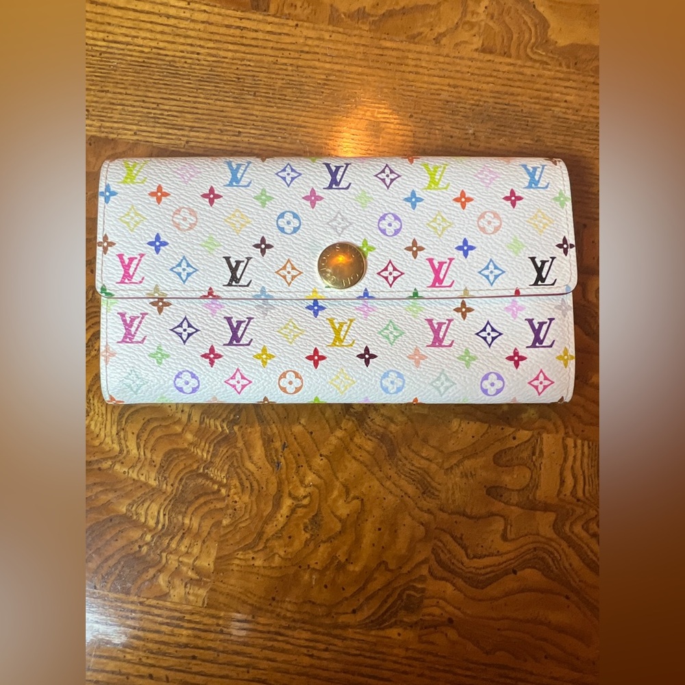 Louis Vuitton Multicolored Sarah Wallet